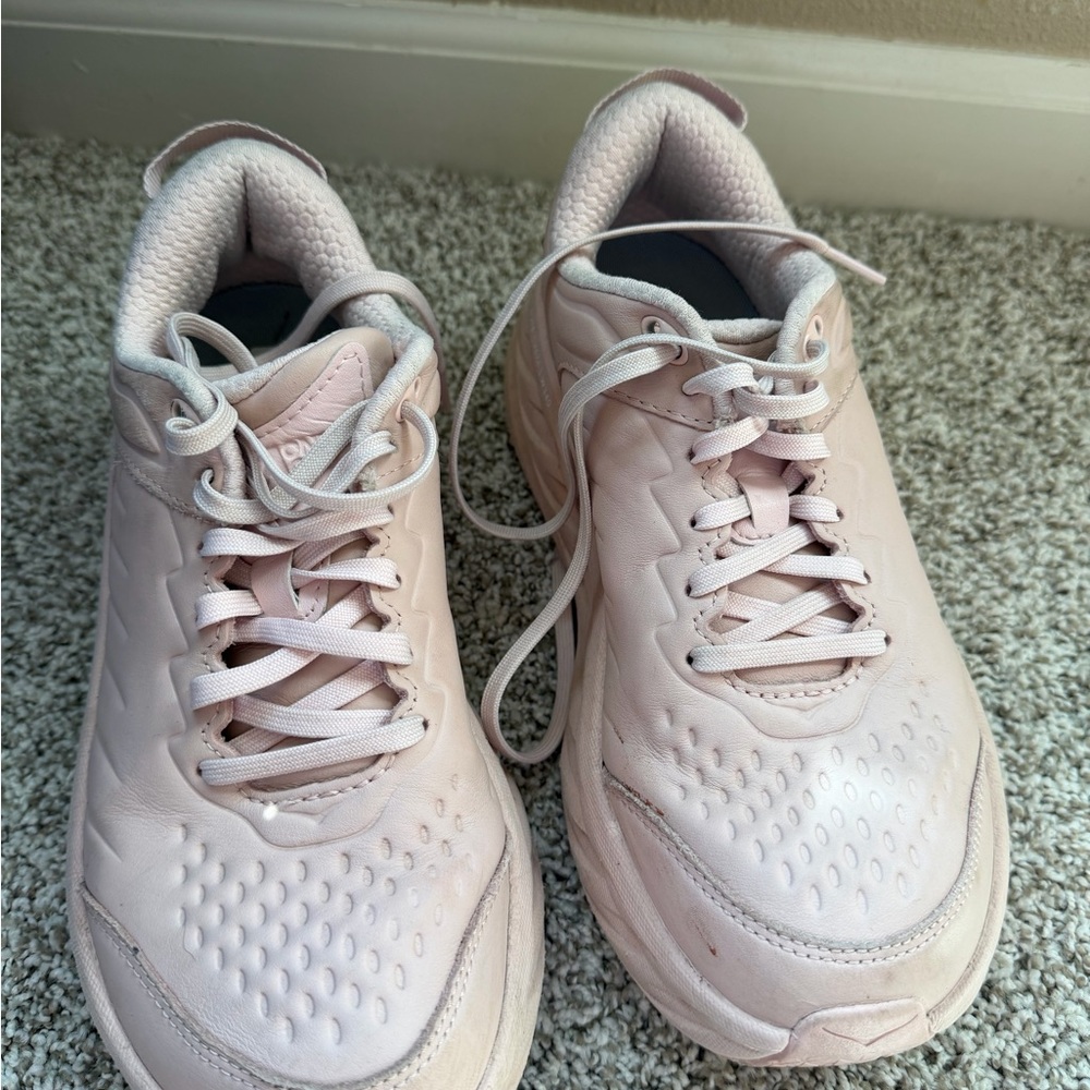 Hoka Women's Light Pink Sneakers